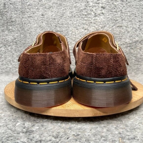 Dr. Martens Isham Desert Oasis Suede Mules Size 12 Men Dark Brown - Picture 5 of 7
